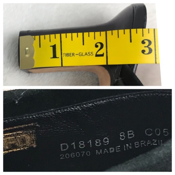 Cole Haan Calf Hair Mules Heels Leopard Print 8 - Picture 6 of 8